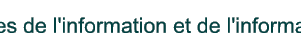 D.U. des Sciences de l'information et de l'informatiques mdicales